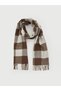 Quality Pieces from Çelebi Store: Checkered Embroidered Men's Scarf