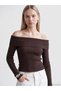 Esvab • Modern & Distinctive Wide Collar Women's Knitwear Sweater