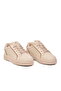 Beige Lace-Up Thick Soled Comfortable Stylish Unisex Casual Walking and Sports Shoes Sneaker 26201 g - 4