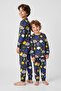 Planet Pattern Long Sleeve Boys' Pajama Set - 7