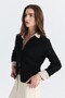 Hair Braid Detailed Knitwear Cardigan - 2