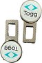 Togg Compatible Warning Sound Metal Buckle 2 Pieces