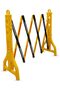 Yellow & Black Expandable Barricade | 8.3 Feet, Pack of 1 | Adjustable Road Barricade | Safe