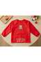 Long Sleeve Children's Painting and Feeding Bib - Fish Patterned (Outlet / Product - Slightly Flawed) Colorful - 5