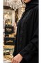 Abaya Set + Attached Fabric Overlay - 3