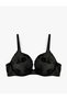 Supportive Extra Padded Floral Embroidered Tulle Bra