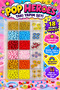Pop Heroes 18-Compartment Children's Jewelry Making Set – Colorful Beads and Figured Bracelet Necklace Design Hobby Set 🌈 💥 🧿