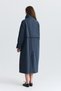 Buckle Detailed Long Trench Coat - 6