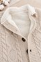 Girl Boy Unisex 5-Piece Luxury Knitwear Newborn Baby Hospital Discharge Set with Plush Lining and Blanket in Boxed Gift - 4