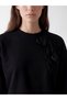 I Soft Touch Rose Appliqué Women's Sweatshirt Tunic from Freezen Store - 3