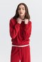 Crew Neck Sweatshirt and Wide Leg Pants Set - 3