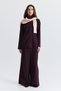 Soft Textured Belted Jacket and Trousers Set
