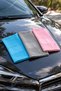 (3 Pieces) Microfiber Car Glass and Auto Mirror Cleaning Cloth Leaves No Marks 40X60 - 2