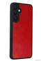 Spt-Gld Newface Galaxy A57 5g Aras Leather Cover (221128) - Red - 3