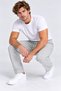 Parachute Fabric Baggy Men's Sweatpants Trousers Beige Smoked Gray Khaki Navy Blue Black - 3