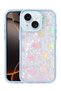 Spt-Gld Newface iPhone 14 Lumi Patterned Cover (223446) - Blue