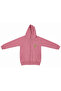 39910-26 Girl's Zippered Hooded Sweatshirt with Silver Stone Detail, Ages 13-16 - 4