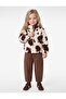 Long Sleeve, Pocketed, Loose Fit, Stand Collar, Zippered Fleece Coat