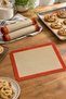 3-Piece Silicone Oven Baking Mat 30X40 cm Silpat Non-Stick Washable Oven Mat - 3