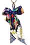 Verbena Scarf Lucky Charm – Handmade Special Design Bag Accessory - 3