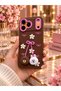 iPhone 17 Pro Max Compatible - Cute Silicone Phone Case with Embossed 3D Bow & Daisy Pattern - Camera Protected