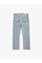 Cotton Regular Waist Pocket Straight Fit Jean Trousers - Mark Jean - 2