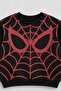 Boys' 2-Piece Sweatshirt Set with Spider Embroidery and Print Detail - 3