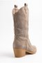 Sara women's western printed mink cowboy boots - 3
