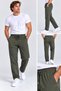 Parachute Fabric Baggy Men's Sweatpants Trousers Beige Smoked Gray Khaki Navy Blue Black