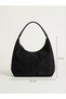 Large Size Lined Suede Hobo Bag |   Daily Women's Bag 42X27 cm - 4