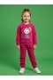 Girl's Fleece Set Cicikız Fleece Set Bottom and Top Girls' Fleece Set - 3