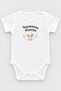 Auntie's Lamb Printed Baby Girl Bodysuit 100% Cotton Baby Boy Bodysuit Short Sleeve Snap Fastener Bodysuit Gift Baby Bodysuit Ecru Body-24-Teyze