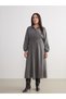 Sparkling Choices Modal Blend Waist-Situated Shirt Dress from Shining Store - 4