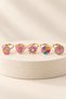 Girl's Mixed Figure Colorful Ring Set Adjustable Cute Children's Jewelry Accessory - 2