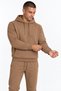 Men's Brown 3 Thread Soft Tracksuit Set - 2