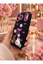 Compatible with iPhone 18 Pro Max - Cute Silicone Phone Case with Embossed 3D Bow & Daisy Pattern - Camera Protected - 3