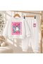 Team Sweatshirt with Table Duck Print for Girls and Boys, Crew Neck