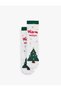 Christmas Themed Printed Cotton Socks