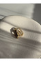 Gold Color Zircon Stone Tiny Earrings (2 cm)