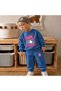 Team Sweatshirt with Table Duck Print for Girls and Boys, Crew Neck - 2