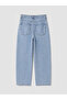 Timeless Clothing & Timeless Choices Belted Waist Barrel Jean - 3
