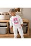 Team Sweatshirt with Table Duck Print for Girls and Boys, Crew Neck - 2
