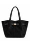 Women's Suede Wide Model Shoulder Bag