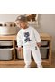 Team Sweatshirt with Cat Print for Girls and Boys, Crew Neck - 2