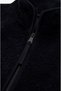 Navy blue zippered fleece jacket - 6