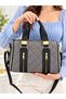 Original Justpolo Women's Quilted Cylinder Model Hand and Shoulder Bag (Size 30X25 cm) - 6