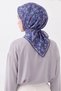 Mini Floral Pattern Soft Cotton Scarf - 2