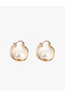 Pearl Hoop Earrings