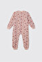Baby Girl Floral Patterned Salmon Sleeping Bag - 2