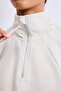 Half Zipper High Collar Waffle Sportsman Basic Sweatshirt I3631Ax26Au - 4